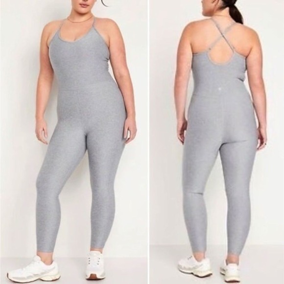 Old Navy Pants - NWT Old Navy Women's Workout Active Cloud+ Go-Dry Sleeveless Bodysuit Size XXL‎